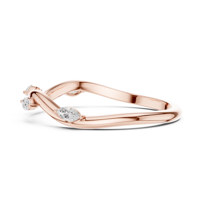 Marquise Wave Ring