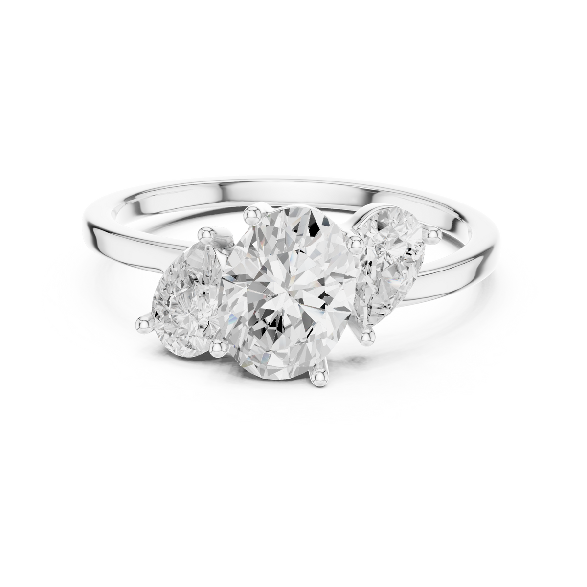 Trinity Three Stone Ring