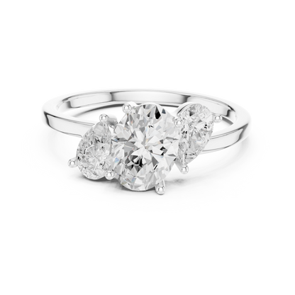 Trinity Three Stone Ring