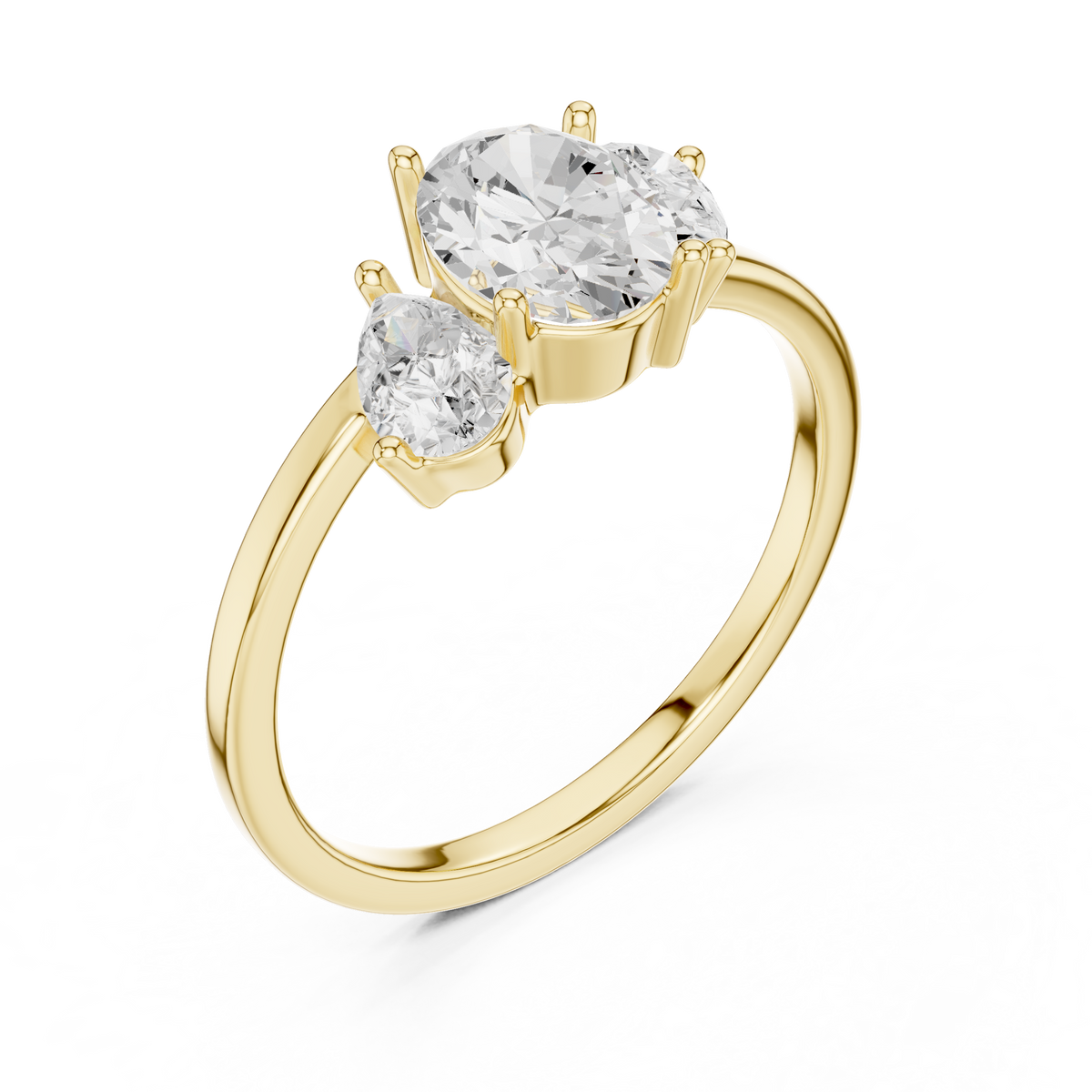 Trinity Three Stone Ring