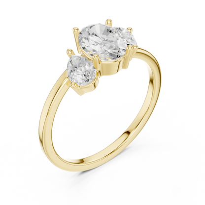 Trinity Three Stone Ring