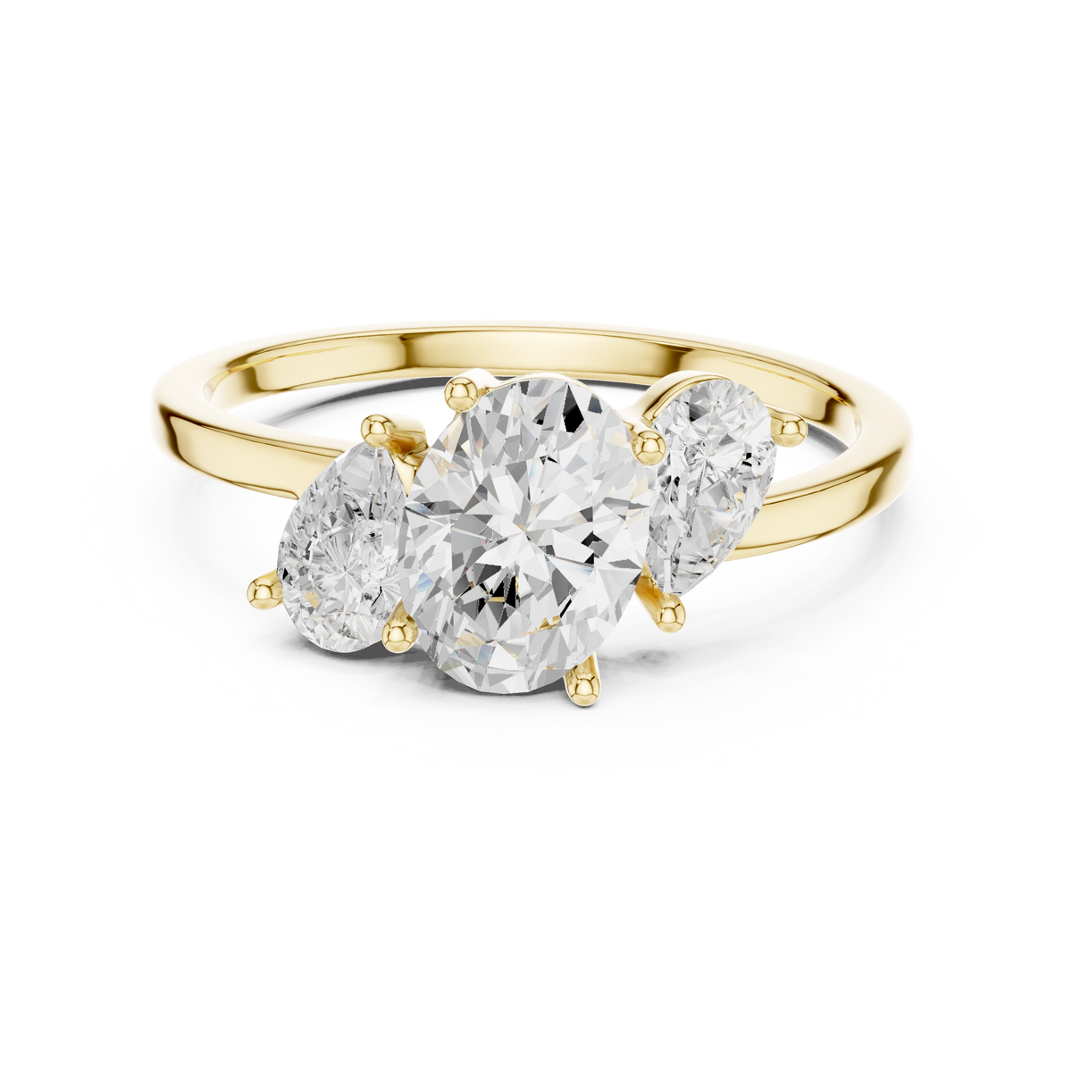 Trinity Three Stone Ring