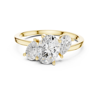 Trinity Three Stone Ring