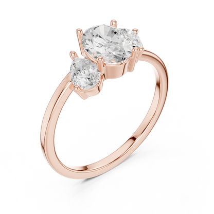 Trinity Three Stone Ring