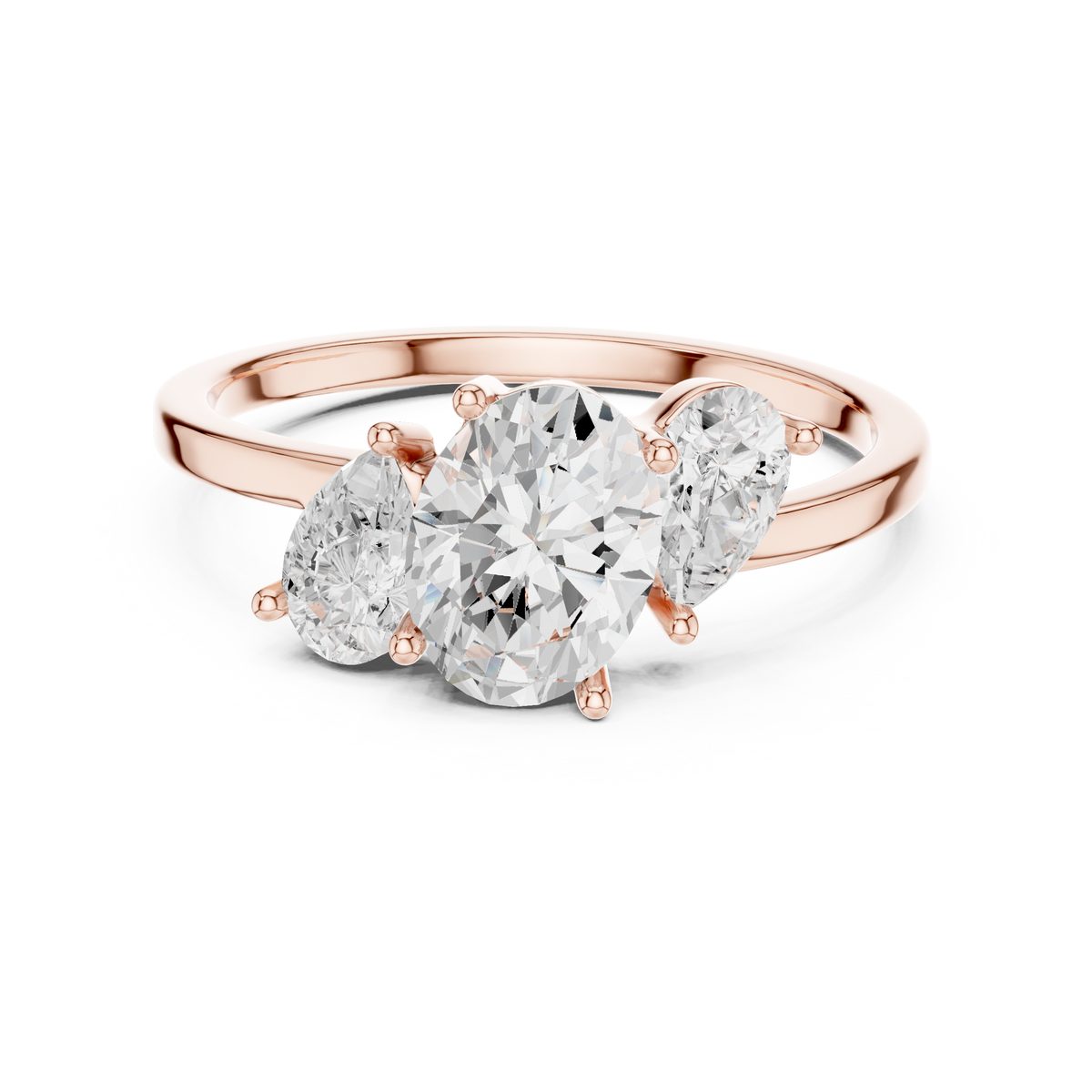 Trinity Three Stone Ring