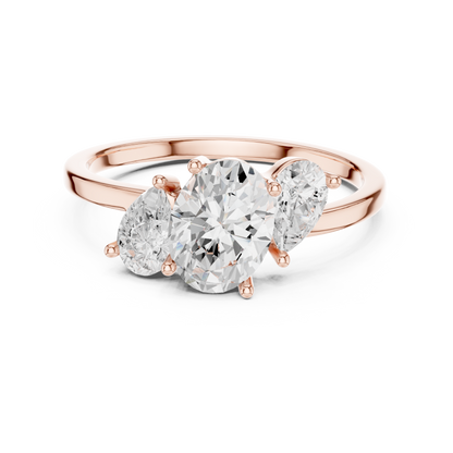 Trinity Three Stone Ring