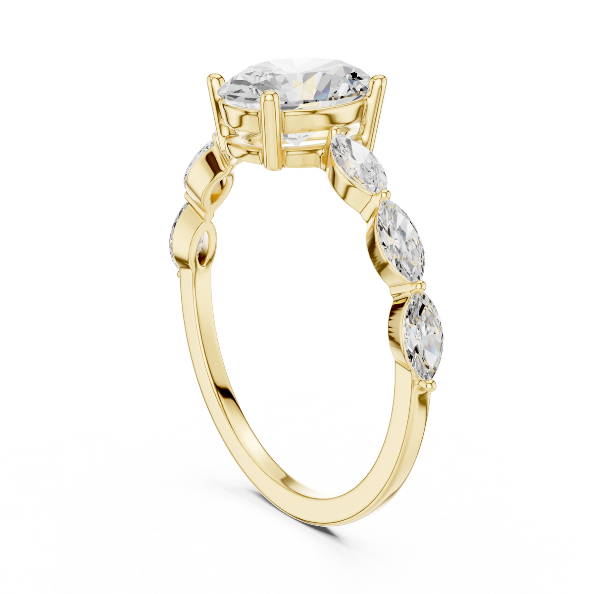 Classic Oval Solitaire Ring