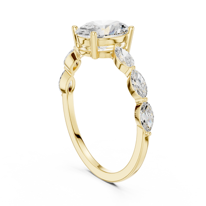 Classic Oval Solitaire Ring