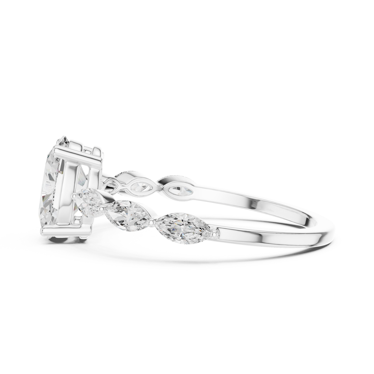 Classic Oval Solitaire Ring
