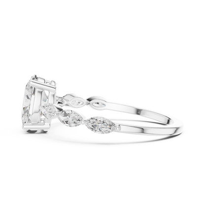 Classic Oval Solitaire Ring