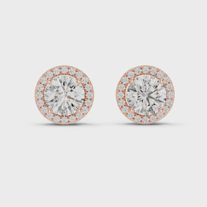 Aurelia Halo Luxe Studs