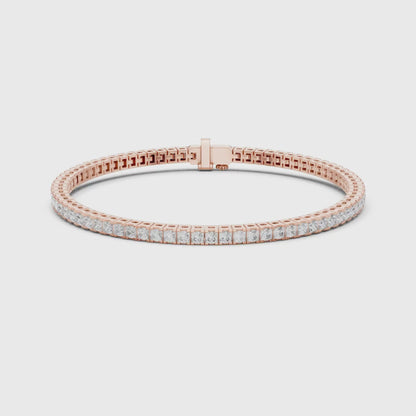 Imperial Prism Princess Cut Diamond Tennis Bracelet