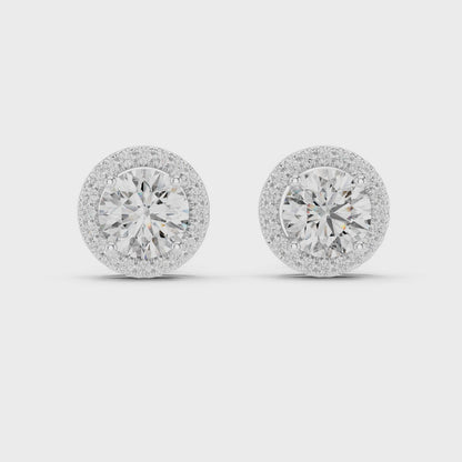 Aurelia Halo Luxe Studs