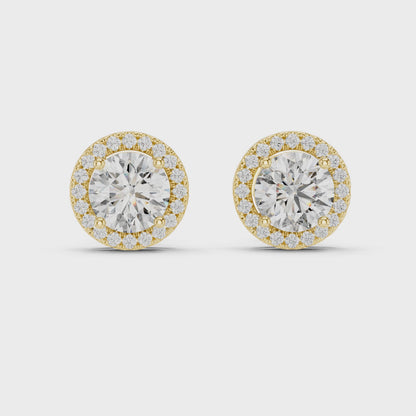 Aurelia Halo Luxe Studs